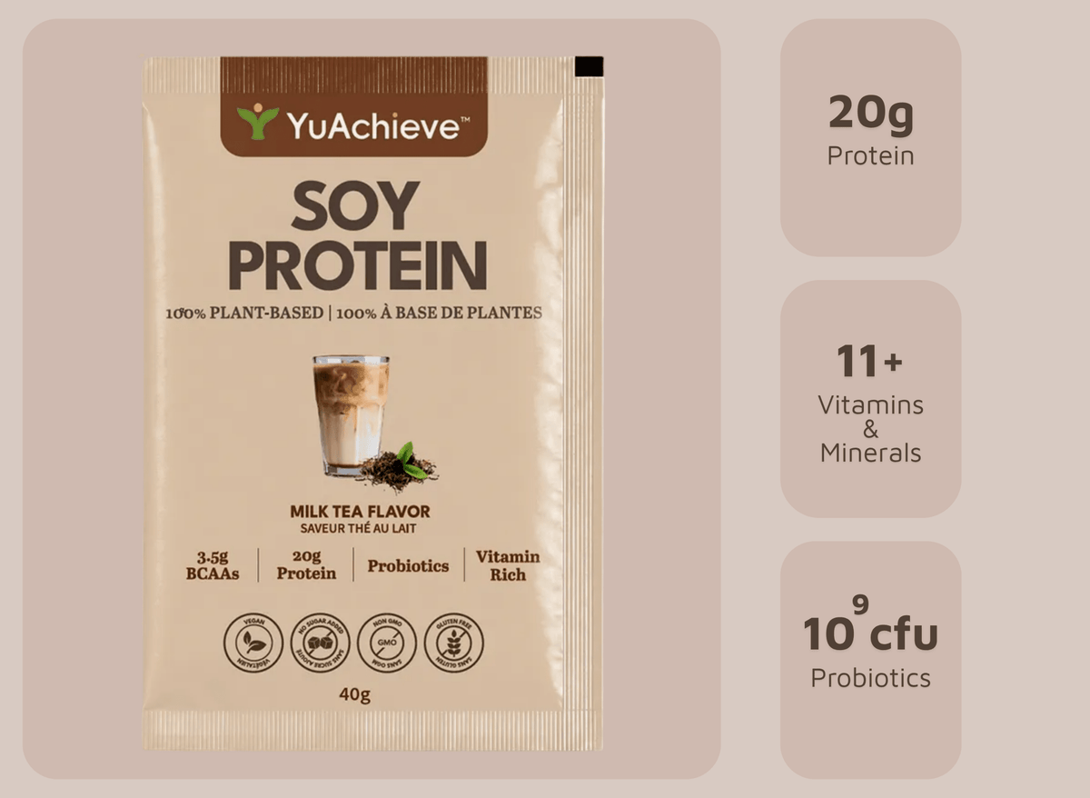 Milk Tea Soy Protein Sachet - YuAchieve™-YuAchieve™