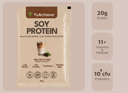Milk Tea Soy Protein Sachet - YuAchieve™-YuAchieve™