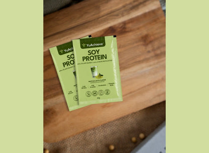 Matcha Latte Soy Protein Sachet - YuAchieve™-YuAchieve™